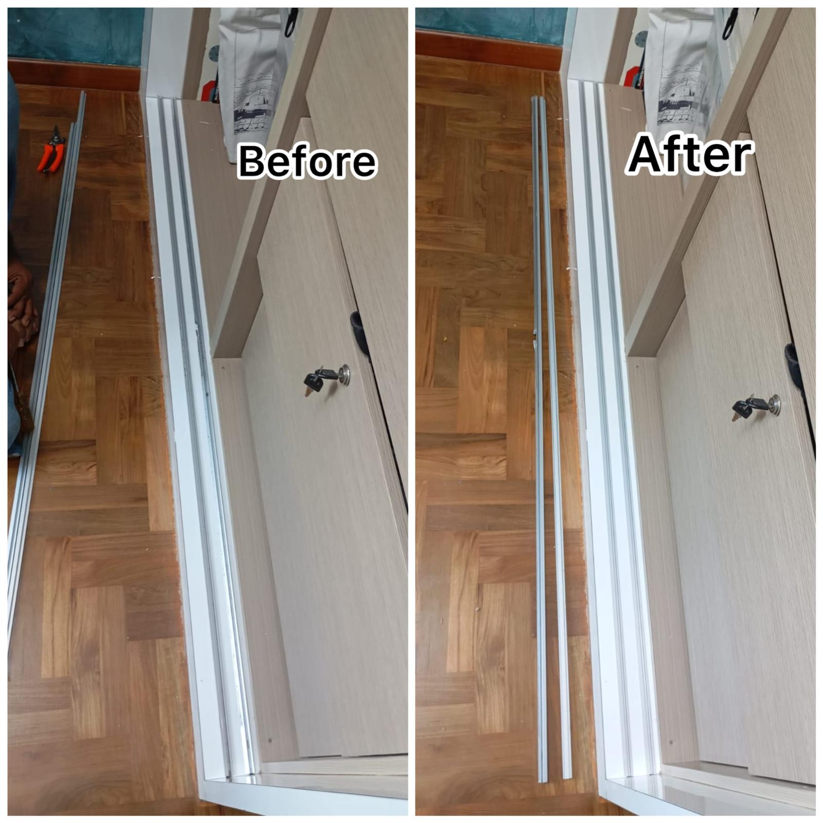 Sliding Door Track Repair Service in Singapore